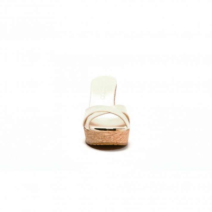 Pandora compensée blanc Jimmy Choo