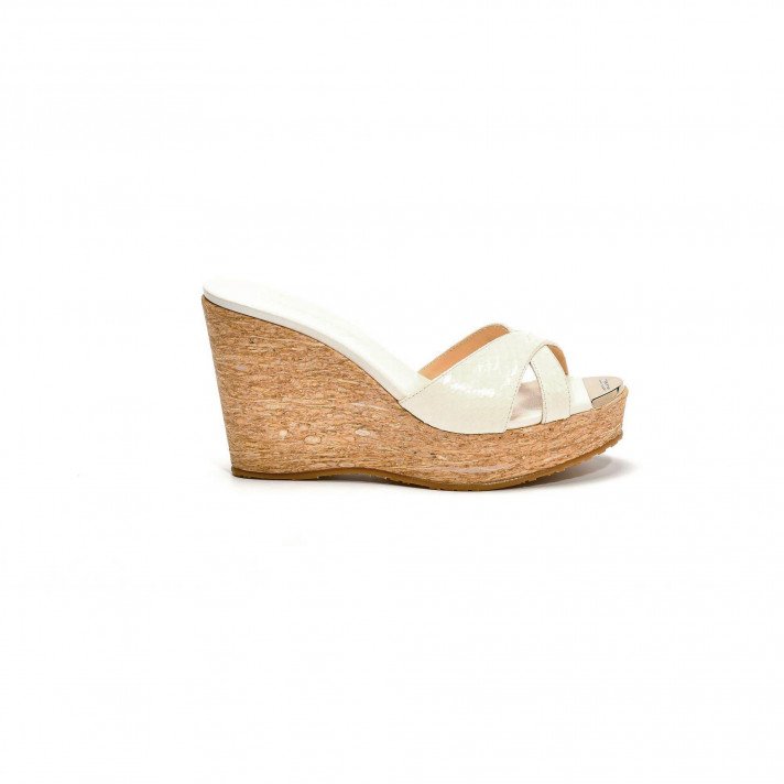 Pandora compensée blanc Jimmy Choo