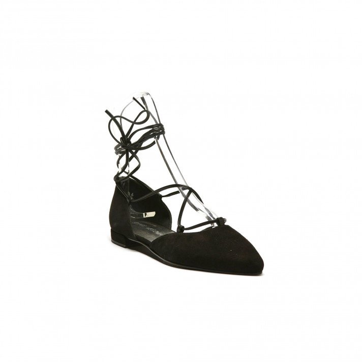 Gilligan ballerines noire Stuart Weitzman