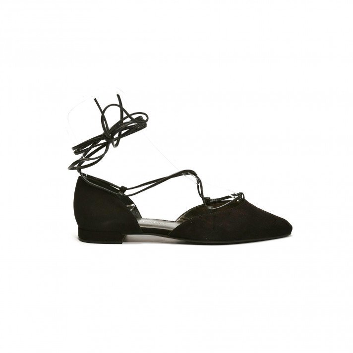 Gilligan ballerines noire Stuart Weitzman