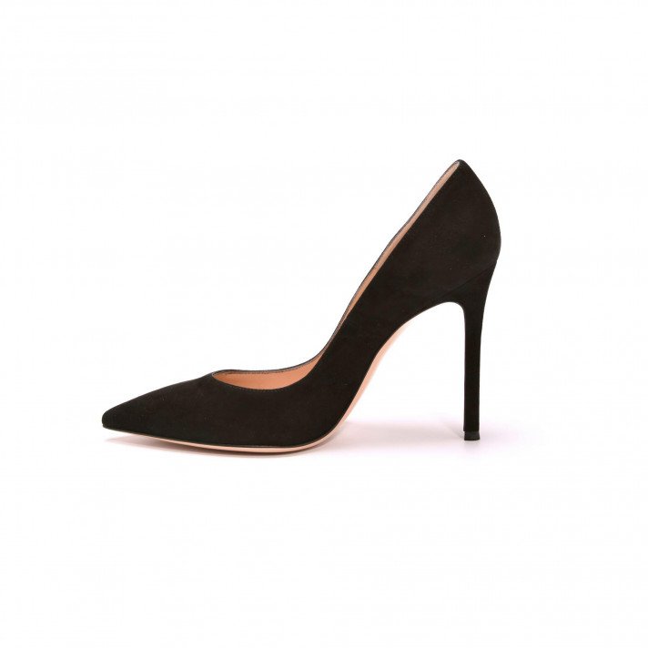 Gianvito 105 Velours noir Gianvito Rossi