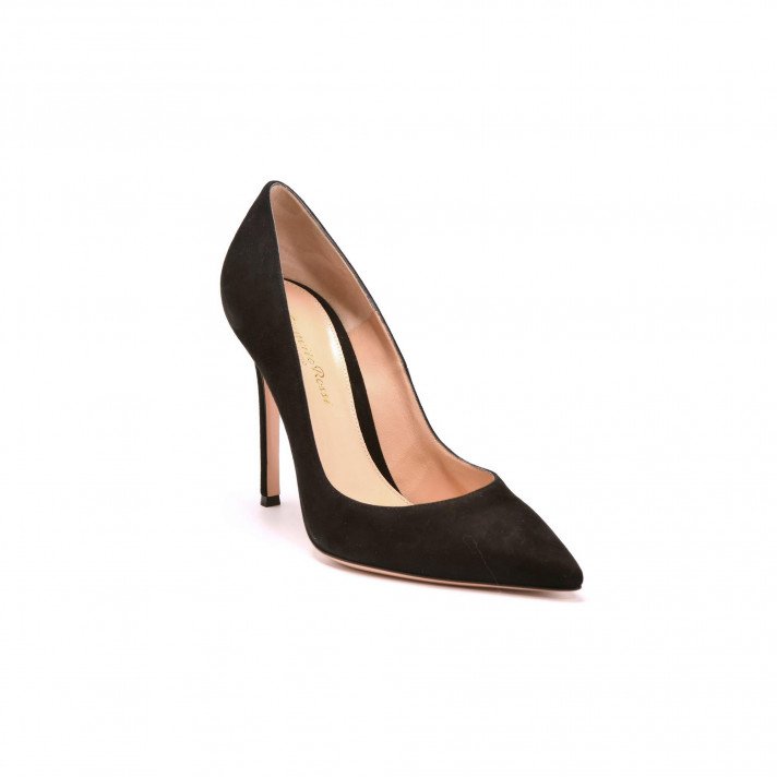 Gianvito 105 Velours noir Gianvito Rossi