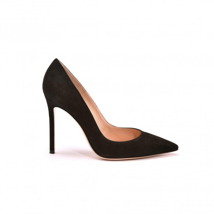 Gianvito 105 Velours noir Gianvito Rossi