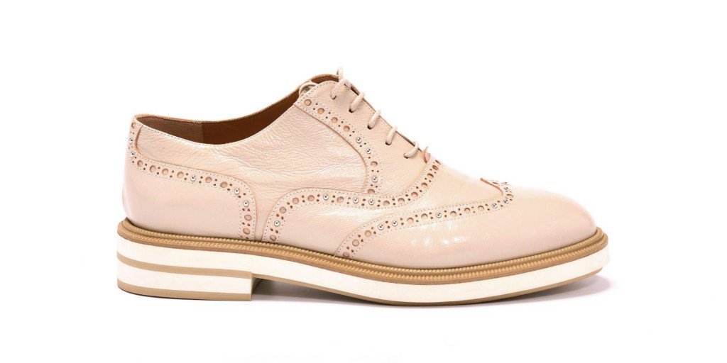 Derbies femme rose poudré online