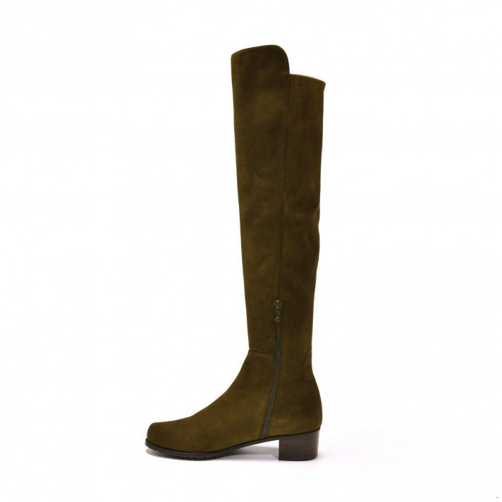 Alljenn cuissardes kaki Stuart Weitzman