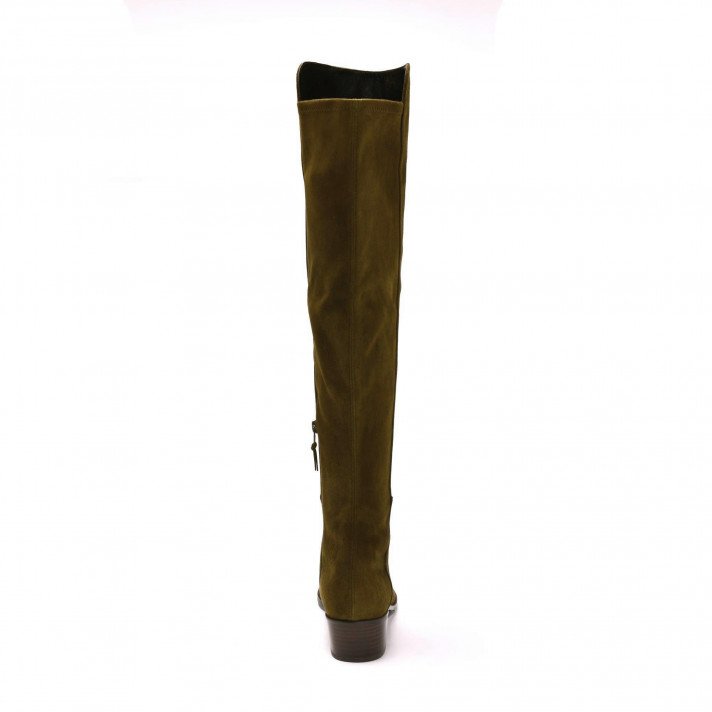 Alljenn cuissardes kaki Stuart Weitzman