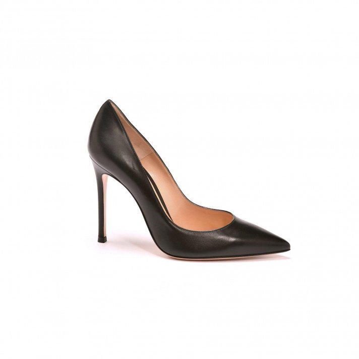 Escarpin 28470 Veau Noir Gianvito Rossi