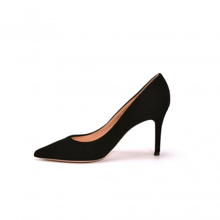 Escarpin 24580 velours noir Gianvito Rossi