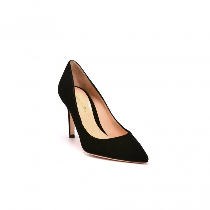 Escarpin 24580 velours noir Gianvito Rossi