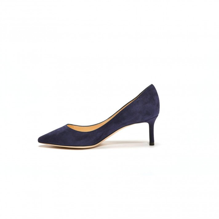 Romy 60 escarpin bleu Jimmy Choo