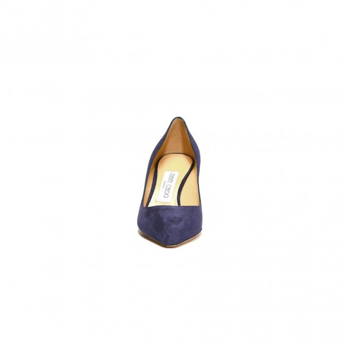 Romy 60 escarpin bleu Jimmy Choo