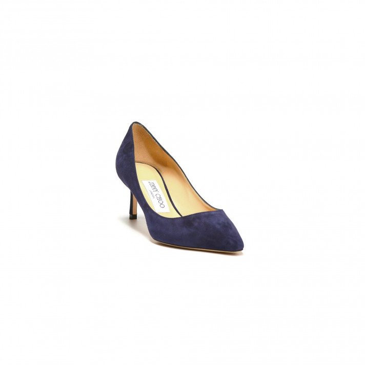 Romy 60 escarpin bleu Jimmy Choo