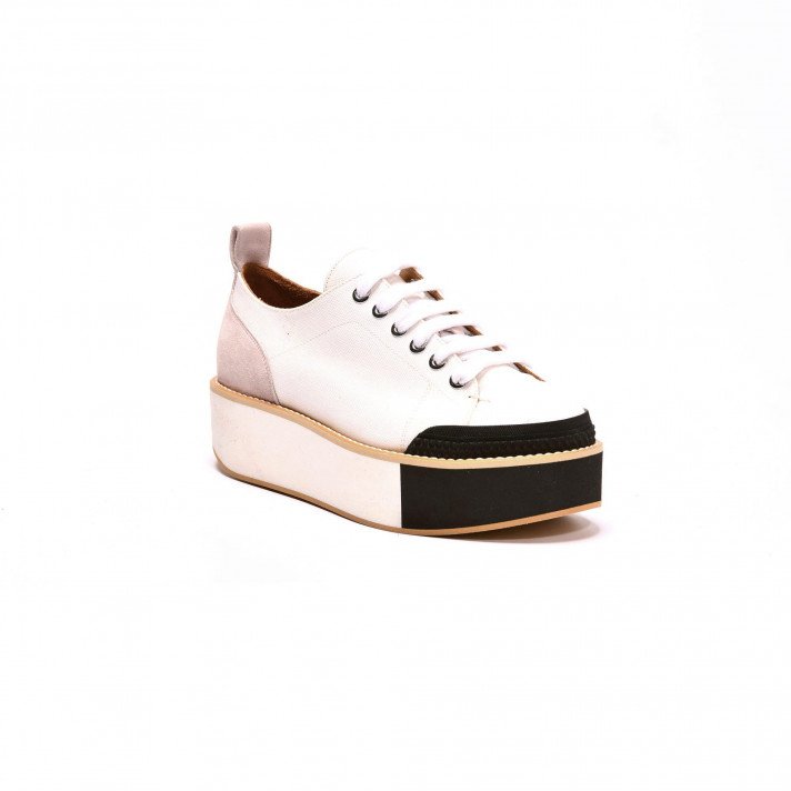 Tatubis Basket blanc Flamingos