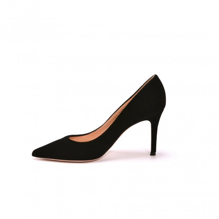 Escarpin 24580 Veau velours noir Gianvito Rossi