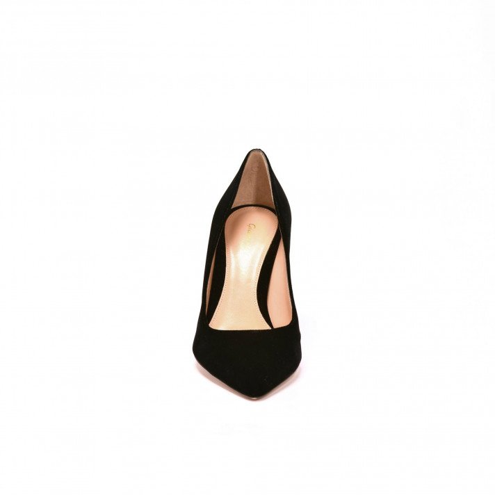 Escarpin 24580 Veau velours noir Gianvito Rossi