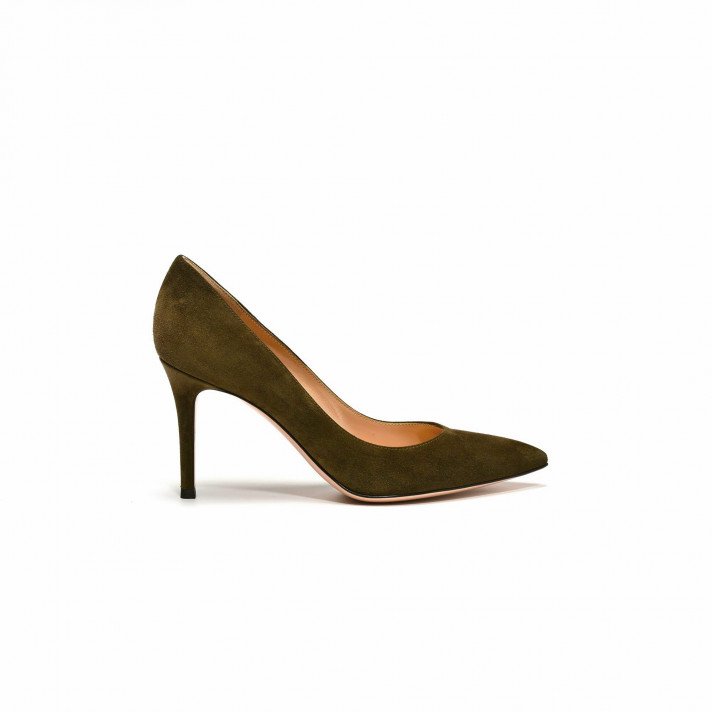 Escarpin 24580 kaki Gianvito Rossi