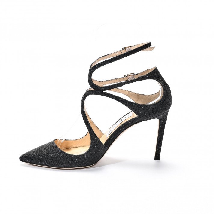 Lancer glitter black Jimmy Choo