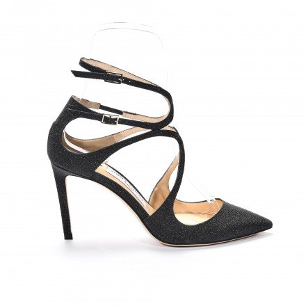 Lancer glitter black Jimmy Choo