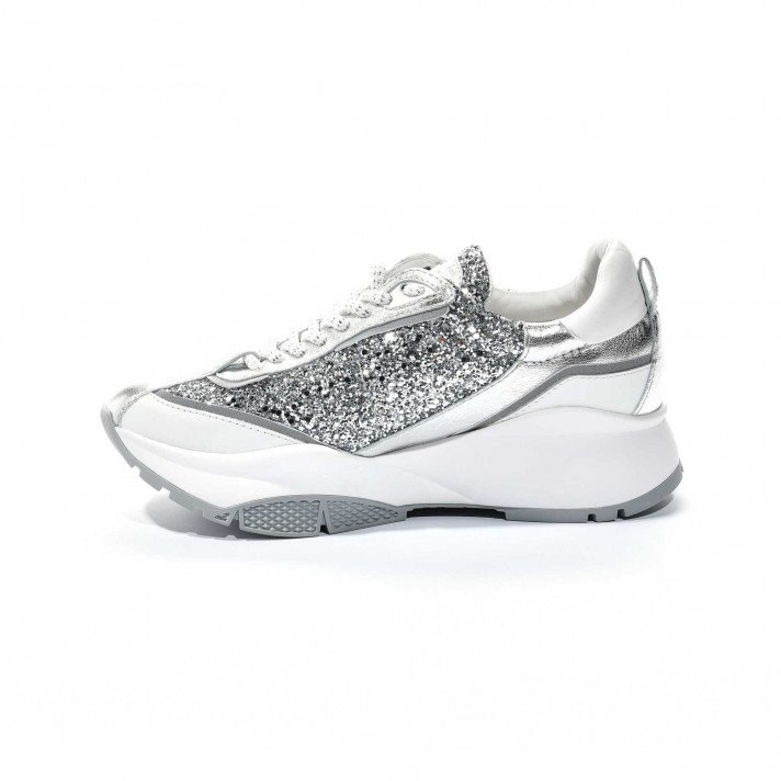 Raine Basket Silver Jimmy Choo