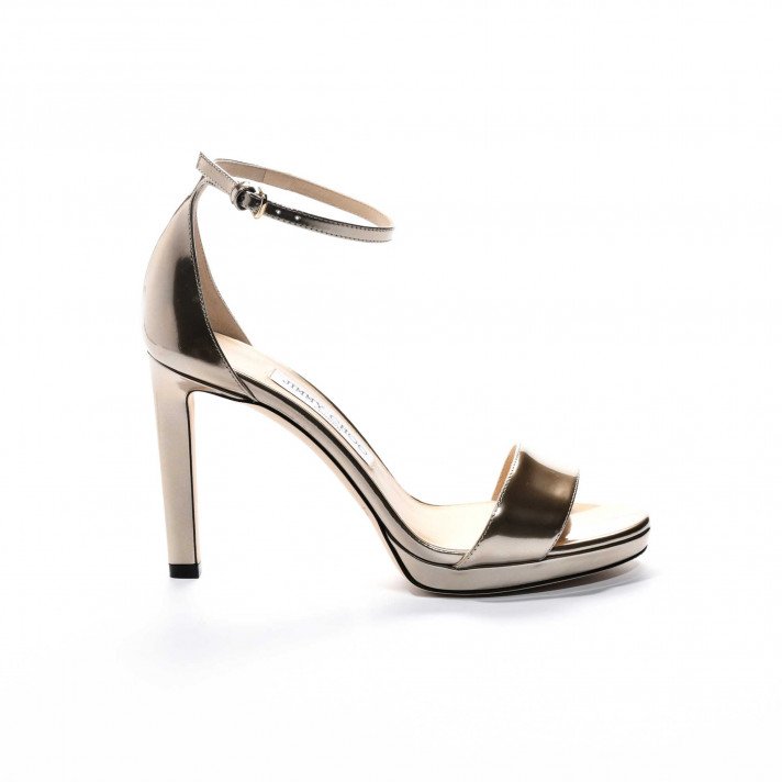 Misty Sandales Gold Jimmy Choo