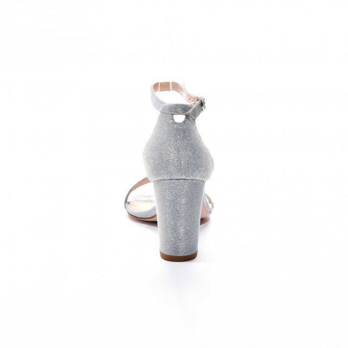 Nealynude sandale argent Stuart Weitzman