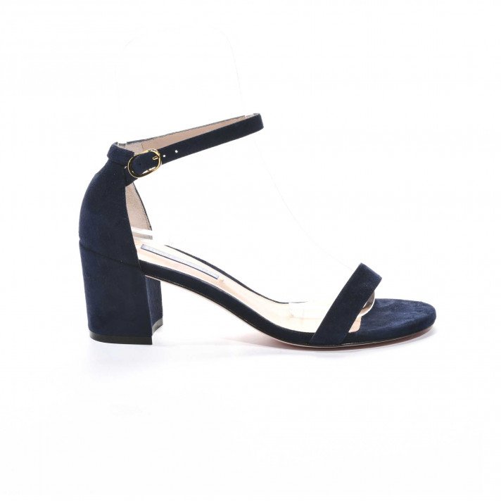 Simple Sandale marine Stuart Weitzman