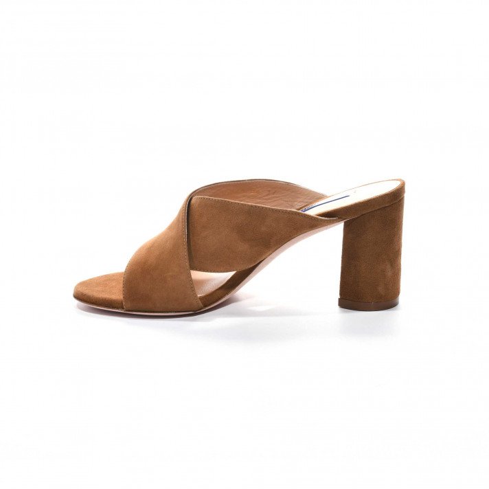 Galen mule camel Stuart Weitzman