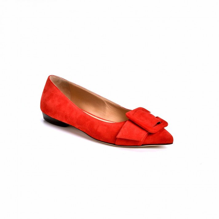 A86530 BALLERINES ROUGE SERGIO ROSSI