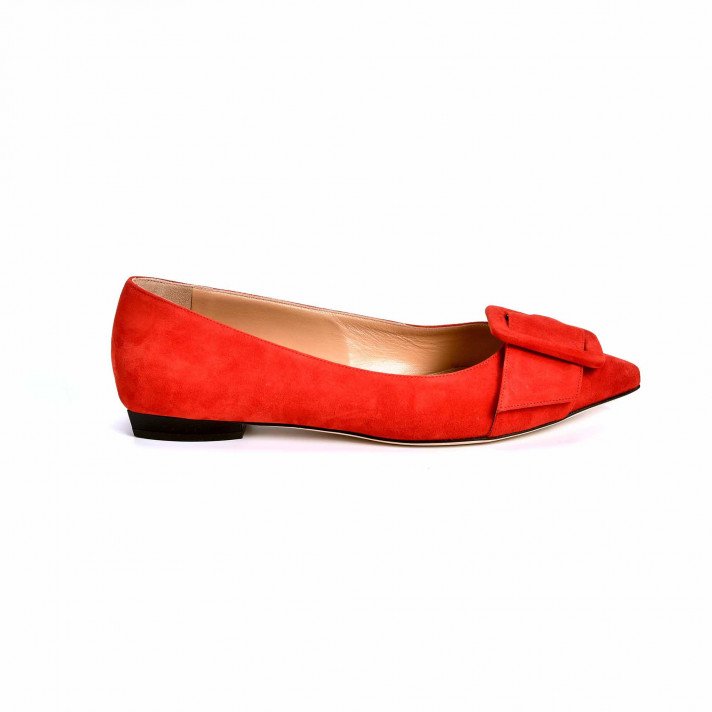 A86530 BALLERINES ROUGE SERGIO ROSSI