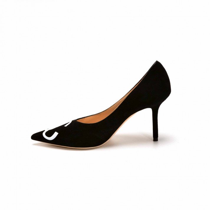 LOVE ESCARPIN NOIR ET BLANC 85 JIMMY CHOO