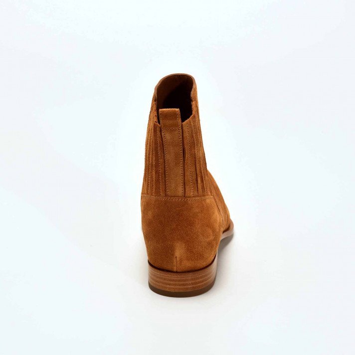 SR3732  BOOTS PLATES CAMEL SARTORE