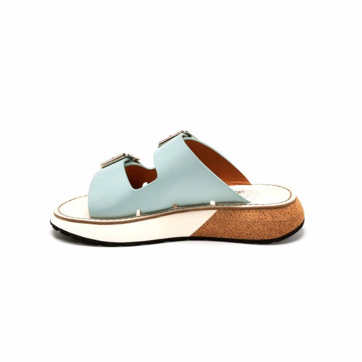 JOAN  MULES BLEU  FLAMINGOS