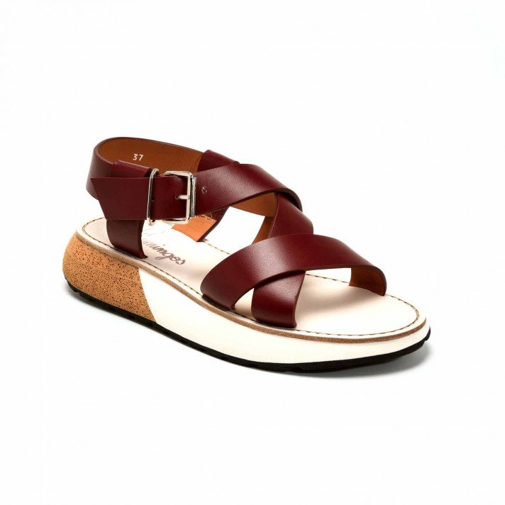 CANDY SANDALES BORDEAUX  FLAMINGOS