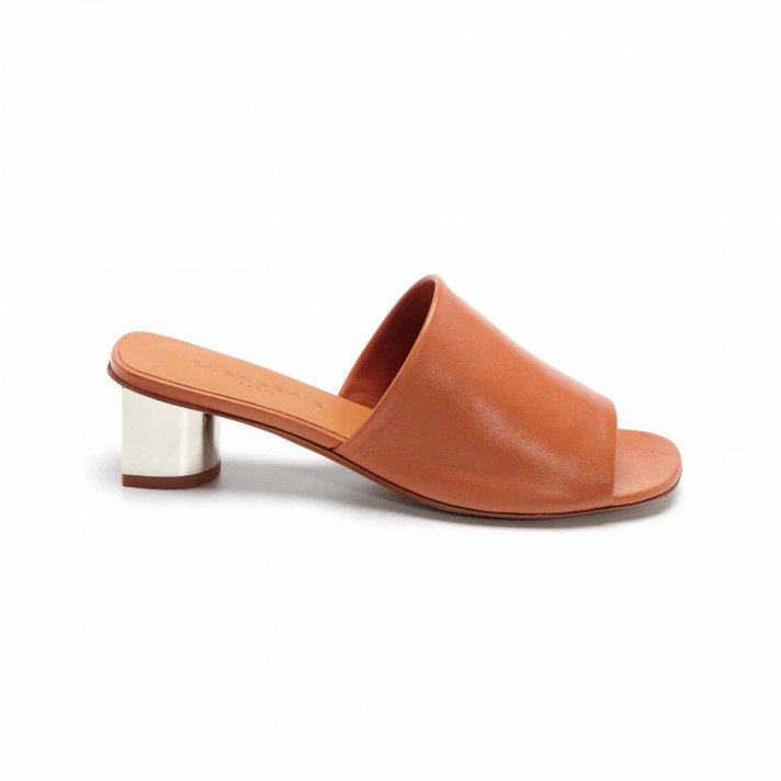 LEA MULE COGNAC CLERGERIE