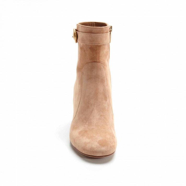G73401 MILO BOOTS BEIGE NUDE GIANVITO ROSSI