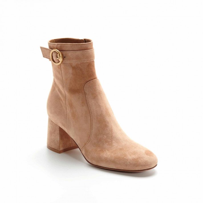 G73401 MILO BOOTS BEIGE NUDE GIANVITO ROSSI