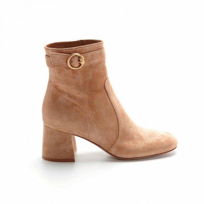 G73401 MILO BOOTS BEIGE NUDE GIANVITO ROSSI