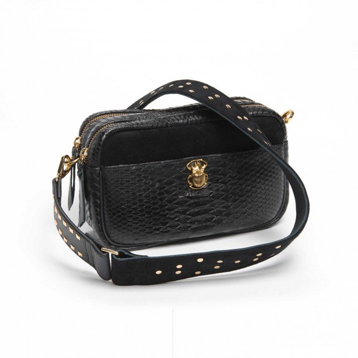 SAC LILY PYTHON NOIR CLARIS VIROT