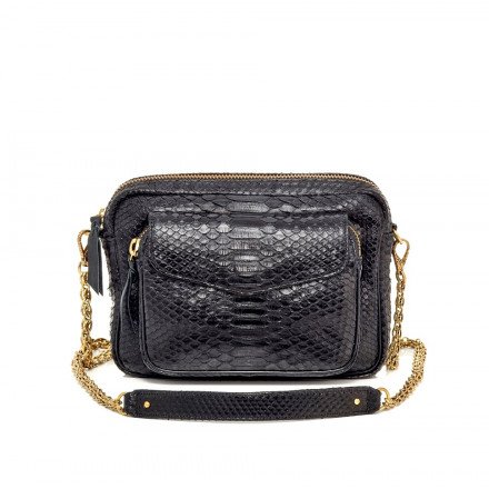 SAC BIG CHARLY PYTHON NOIR OR CLARIS VIROT
