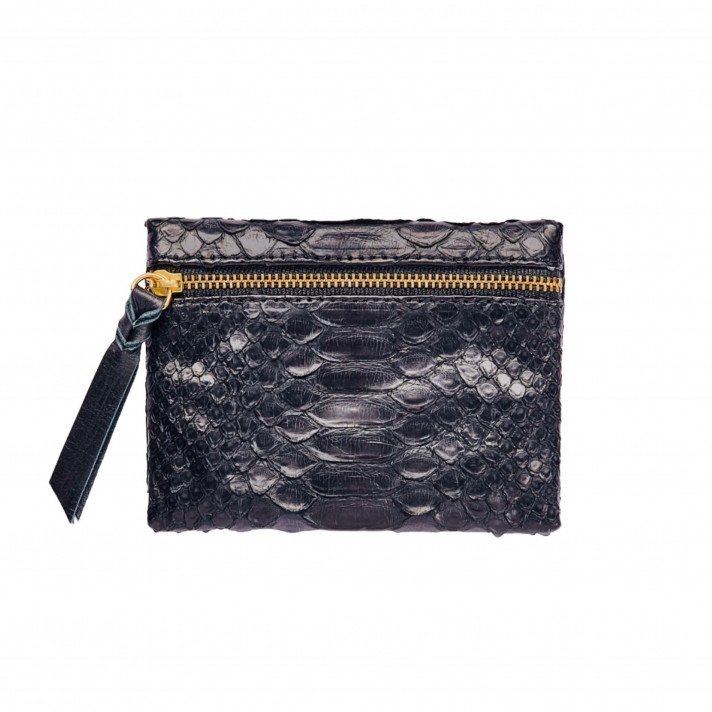 PORTE MONNAIE OLIVIA NOIR CLARIS VIROT