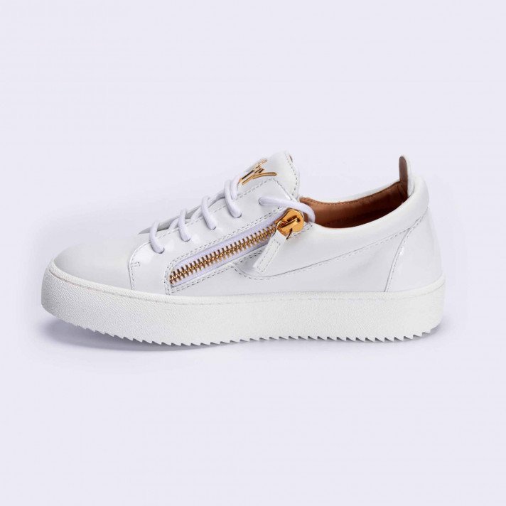 MAY BASKETS BLANC /OR GIUSEPPE ZANOTTI