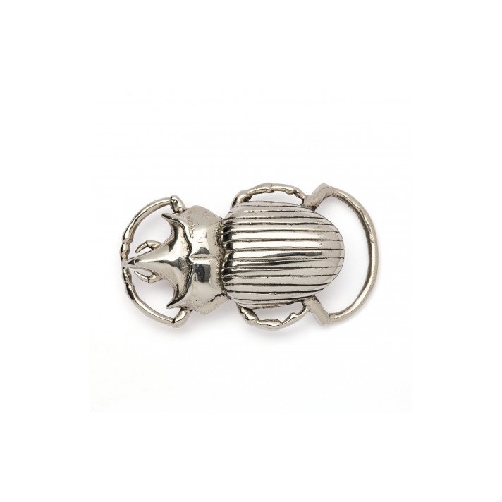 BOUCLE SCARABEE ARGENT CLARIS VIROT