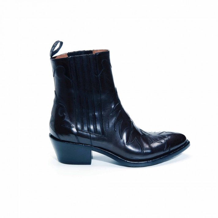 SR 3645S BOOTS FLAMMES CARBONE  SARTORE