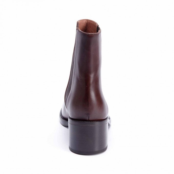 MSR 3840 BOOTS ELASTIQUE MARRON FONCE SARTORE