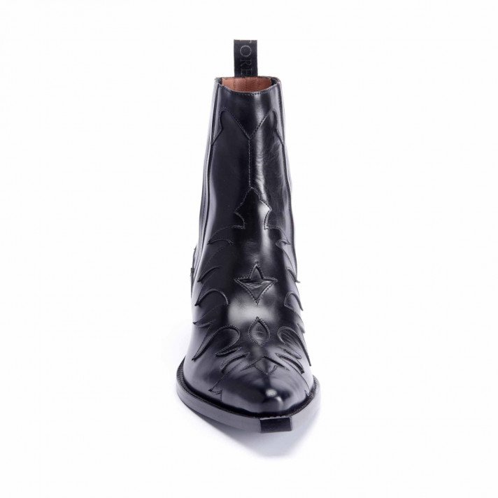MSR 3652 BOOTS FLAMMES NOIR SARTORE