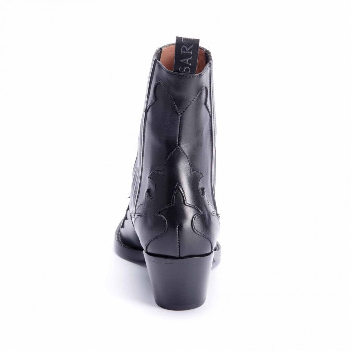 MSR 3652 BOOTS FLAMMES NOIR SARTORE
