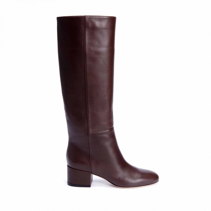 A78340 BOTTES CHOCOLAT SERGIO ROSSI