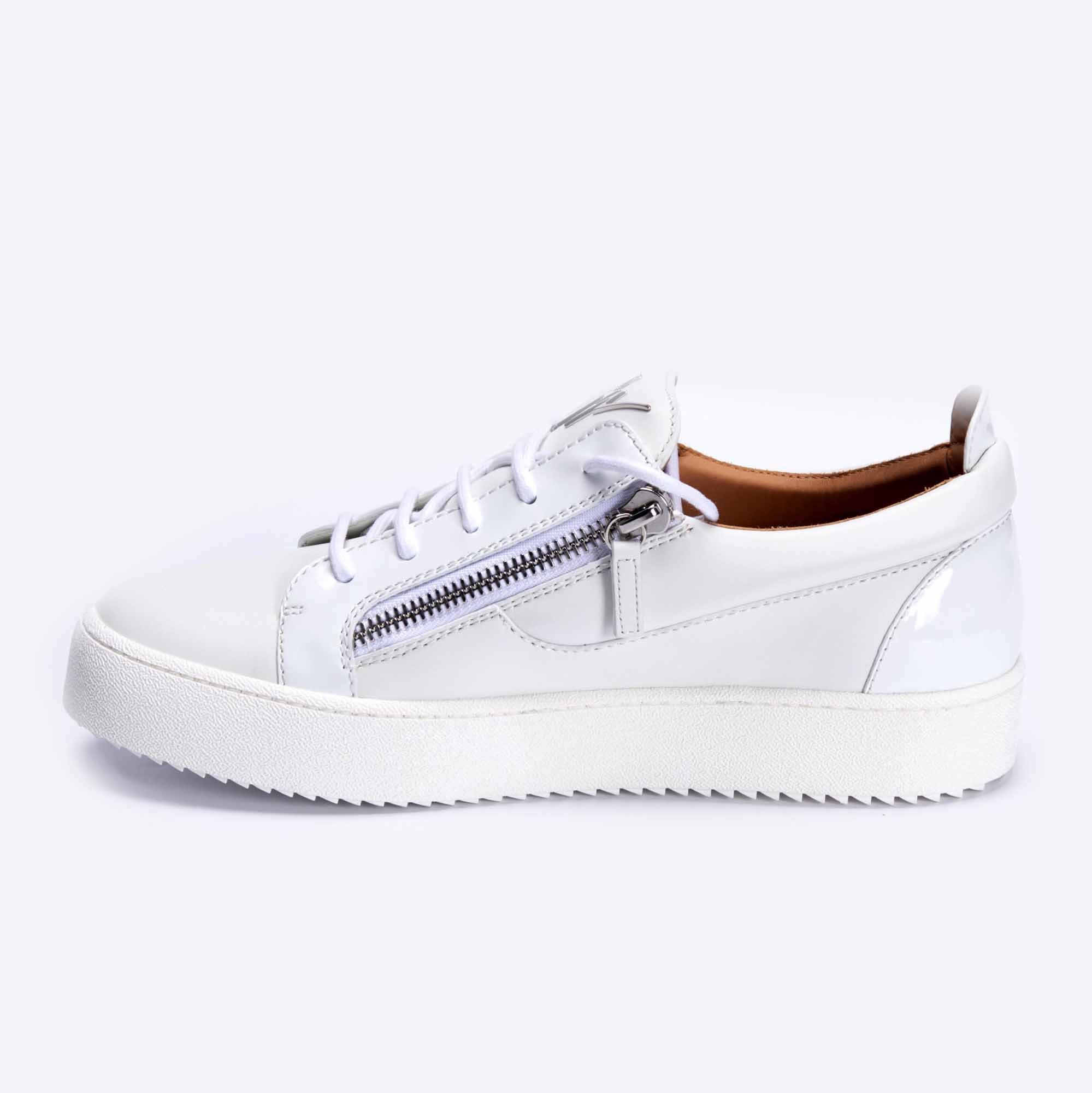 Zanotti homme clearance blanc