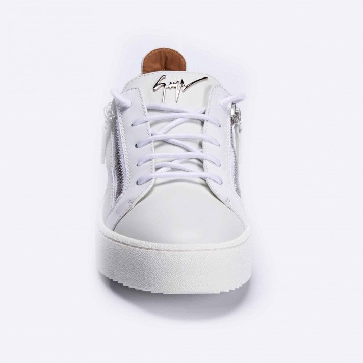 MAY BLANCHE ZIP ARGENT HOMME GIUSEPPE ZANOTTI