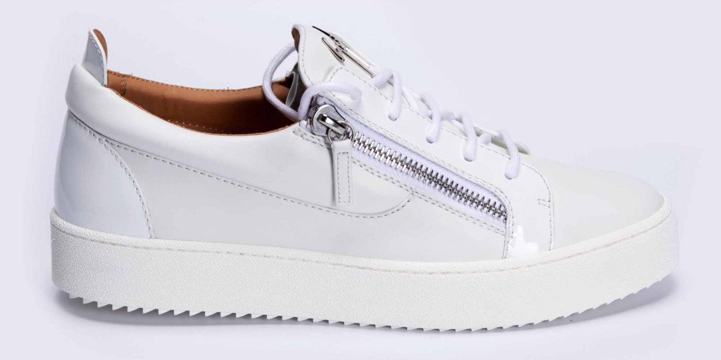 MAY BLANCHE ZIP ARGENT HOMME GIUSEPPE ZANOTTI Boutique La Suite